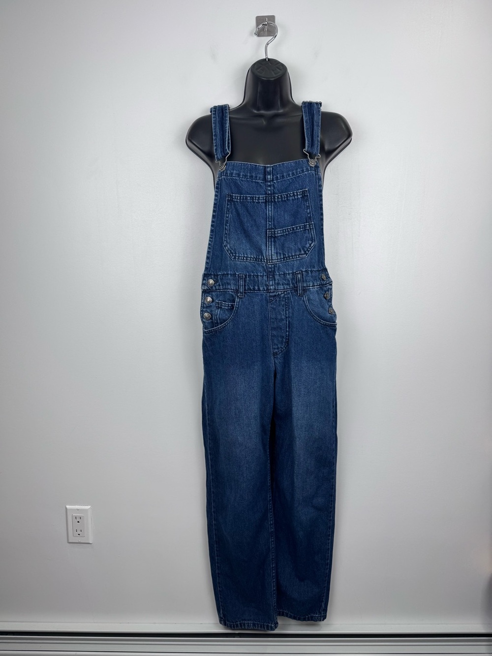 Free People Women Denim Blue Overalls Size XS